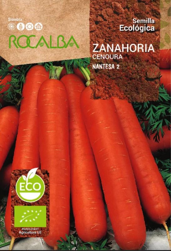 Sárgarépa Nantesa 2 (ECO) Rocalba 5 g
